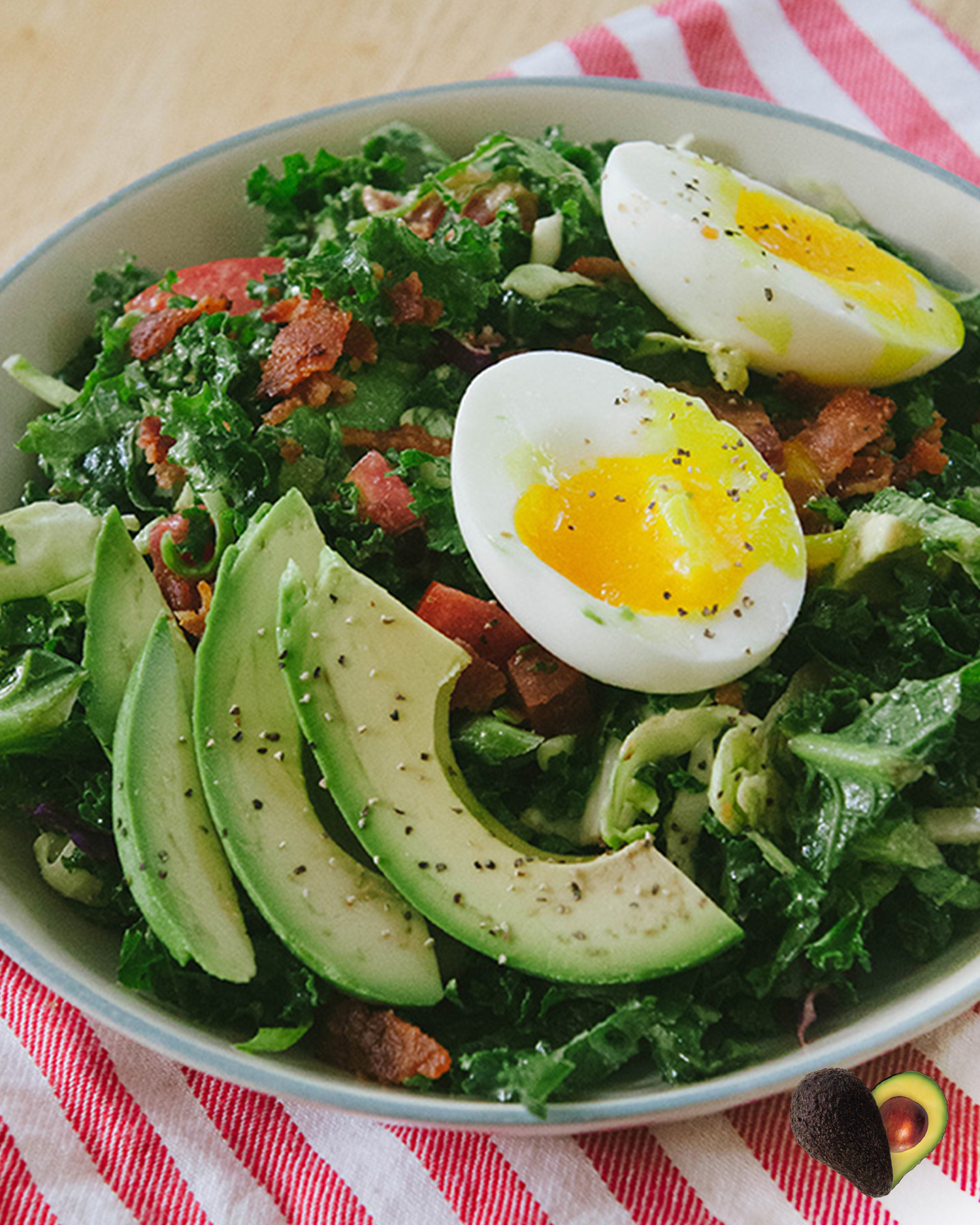 BLT breakfast salad - Australian Avocados