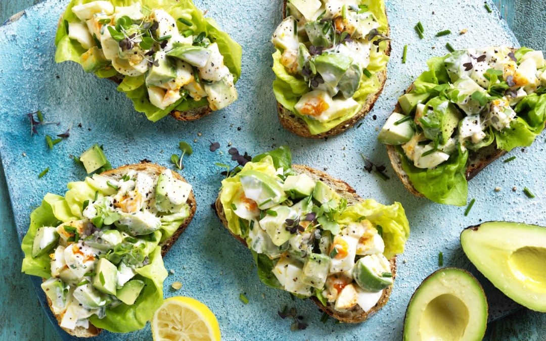 Avocado egg salad