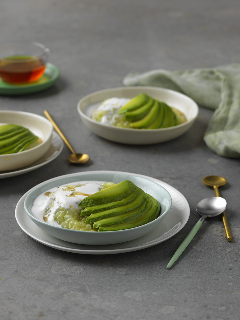 Avocado Sago and Coconut Pudding with Palm Sugar - Australian Avocados