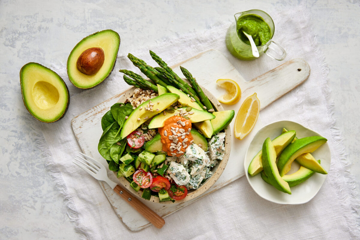 Mediterranean avocado bowl - Australian Avocados