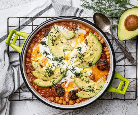 Avocado Shakshuka - Australian Avocados