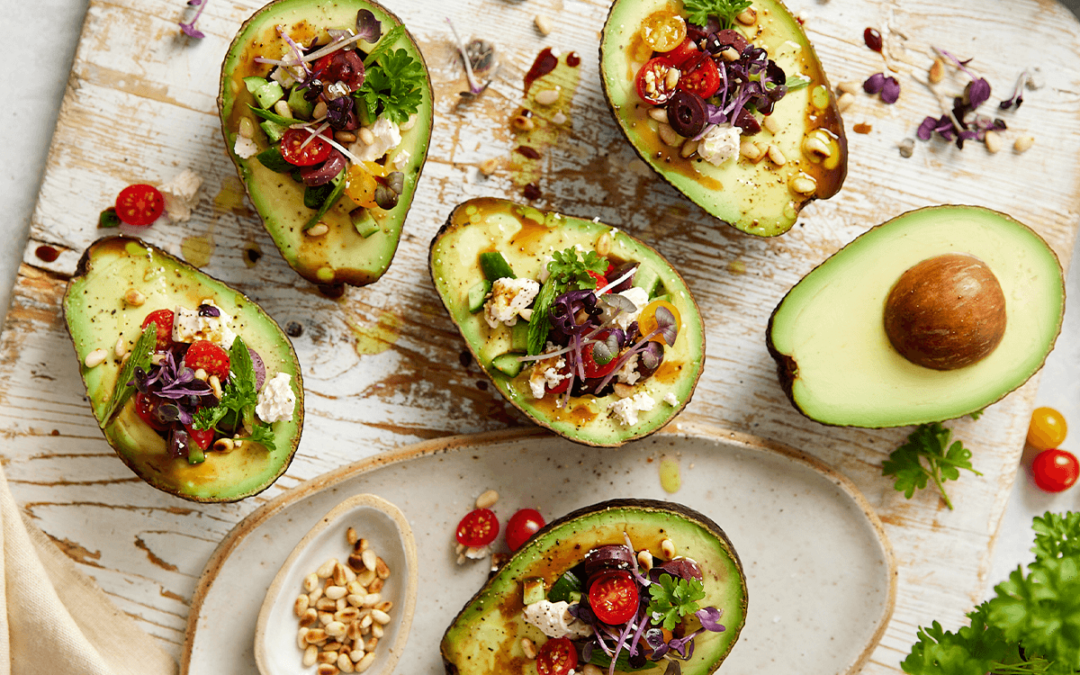 Mediterranean Avocado Boats