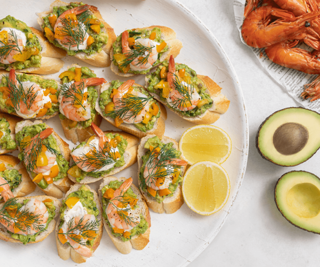 Avocado And Prawn Appetisers - Australian Avocados