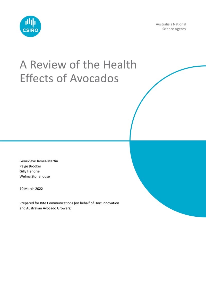 CSIRO Avocado Health Review